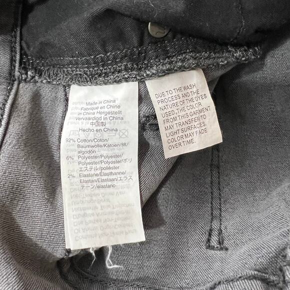 Madewell Women's 9 Inch High-Rise Skinny Ankle Gray Wash Size 27 Jeans - Picture 8 of 8